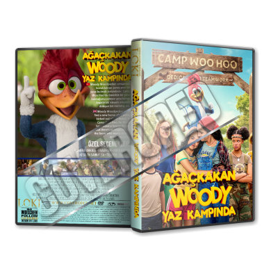 Ağaçkakan Woody Yaz Kampında - 2024 Türkçe Dvd Cover Tasarımı